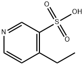 4-Ethylpyridine-3-sulfonic acid Struktur