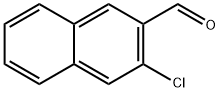 3-クロロナフタレン-2-カルバルデヒド 化学構造式