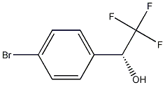 (R)-1-(4-BROMOPHENYL)-2,2,2-TRIFLUOROETHANOL, 80418-12-8, 结构式
