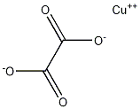 Copper(II) oxalate Structure