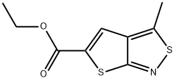 ethyl 3-methylthieno[2,3-c]isothiazole-5-carboxylate Struktur