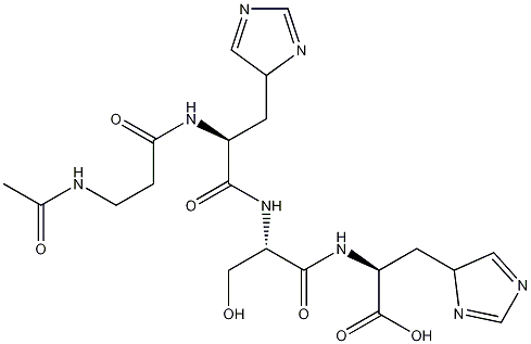 Acetyl Tetrapeptide-5 Struktur