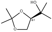 (S)-2-(2,2-二甲基-1,3-二氧杂烷-4-基)-2-丙醇, 82268-15-3, 结构式