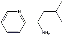 3-METHYL-1-(PYRIDIN-2-YL)BUTAN-1-AMINE Structure
