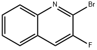 2-Bromo-3-fluoroquinoline Structure