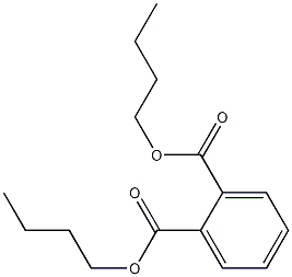 Di-n-Butyl phthalate 化学構造式