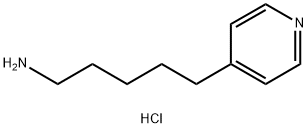 4-ピリジン-1-ペンタンアミン・塩酸塩 化学構造式