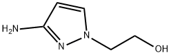 2-(4-氨基-1H-吡唑-1-基)乙醇, 84407-13-6, 结构式