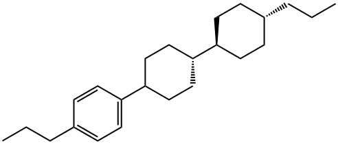 4'-Propyl-4-(4-propyl-phenyl)-bicyclohexyl Structure