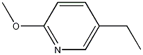 5-Ethyl-2-methoxy-pyridine Struktur