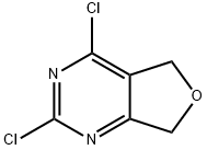 2,4-DICHLORO-5,7-DIHYDROFURO[3,4-D]PYRIMIDINE Structure