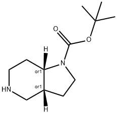 tert-butyl octahydropyrrolo[3,2-c]pyridine-1-carboxylate|(3AR,7AS)-REL-八氢-1H-吡咯并[3,2-C]吡啶-1-羧酸叔丁酯