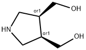 (3R,4S)-REL-3,4-吡咯烷二甲醇, 848616-45-5, 结构式