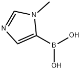1-Methyl-1H-imidazole-5-boronic acid Struktur