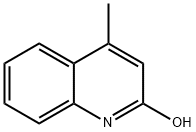 2-羟基-4-甲基喹啉 结构式