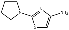 2-(吡咯烷-1-基)噻唑-4-胺, 849091-89-0, 结构式