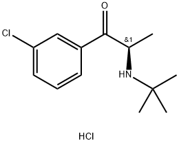 (R)-Bupropion Hydrochloride Structure
