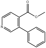 3-Phenylpyridine-4-carboxylic acid methyl ester Structure