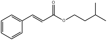 2-Propenoic acid, 3-phenyl-, 3-methylbutyl ester, (E)- 结构式