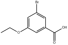 3-溴-5-乙氧基苯甲酸, 855198-27-5, 结构式