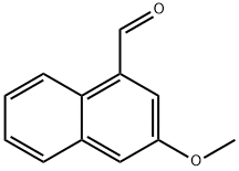 3-Methoxynaphthalene-1-carboxaldehyde Structure
