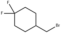 4-Bromomethyl-1,1-difluoro-cyclohexane Structure