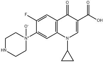 Ciprofloxacin N-Oxide Struktur