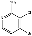 4-溴-2-氨基-3-氯吡啶, 861024-02-4, 结构式