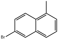 6-溴-1-甲基萘, 86456-68-0, 结构式