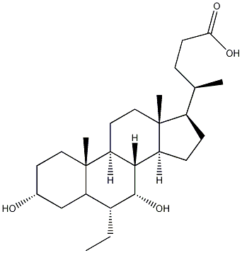 奥贝胆酸杂质A, 865244-30-0, 结构式