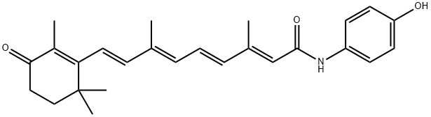 4-Oxo-N-(4-hydroxyphenyl)retinamide Structure