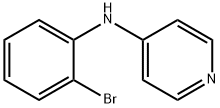 4-(2-bromoanilino)pyridine Structure