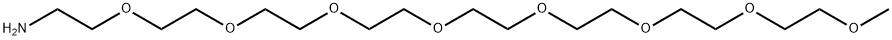 3,6,9,12,15,18,21,24-Octaoxapentacosan-1-amine Structure