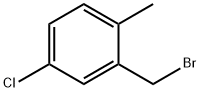 2-(bromomethyl)-4-chloro-1-methylbenzene, 869721-21-1, 结构式