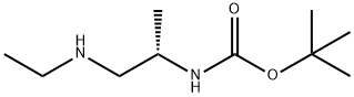 (R)-tert-butyl 1-(ethylamino)propan-2-ylcarbamate Struktur