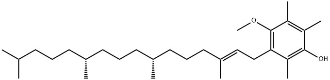 [R,R-(E)]-4-Methoxy-2,3,6-trimethyl-5-(3,7,11,15-tetramethyl-2-hexadecenyl)phenol

 Struktur