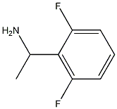 1-(2,6-Difluorophenyl)ethan-1-amine Struktur