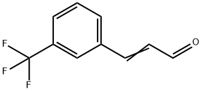 3-[3-(Trifluoromethyl)phenyl]-2-propenal Struktur