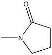 N-甲基吡咯烷酮 结构式