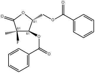 (2R)-2-脱氧-2-氟-2-甲基-D-赤式戊糖酸 GAMMA-内酯 3,5-二苯甲酸酯
