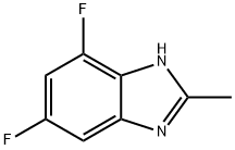 4,6-Difluoro-2-methyl-1H-benzo[d]imidazole Structure
