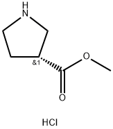(R)-吡咯烷-3-甲酸甲酯 HCL, 874964-22-4, 结构式