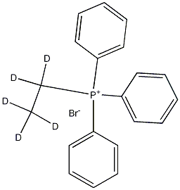 (Ethyl-d5)triphenylphosphonium Bromide Structure