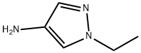 1-エチル-1H-ピラゾール-4-アミン HYDROCHLORIDE 化学構造式