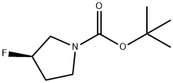 (R)-1-BOC-3-FLUORO PYRROLIDINE Structure