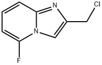 2-(CHLOROMETHYL)-5-FLUOROIMIDAZO[1,2-A]PYRIDINE Structure