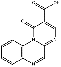 1-Oxo-1H-pyrimido[1,2-a]quinoxaline-2-carboxylic acid Struktur