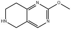 2-methoxy-5,6,7,8-tetrahydropyrido[4,3-d]pyrimidine, 880361-83-1, 结构式