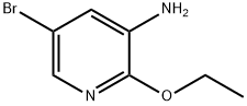 5-ブロモ-2-エトキシピリジン-3-アミン 化学構造式