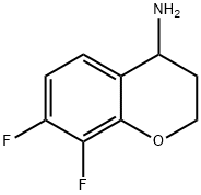 7,8-difluorochroman-4-amine|7,8-二氟苯并二氢吡喃-4-胺